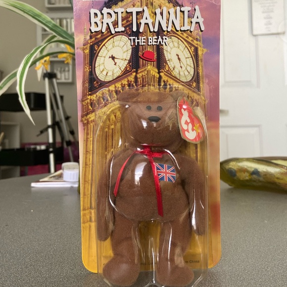 1993 Beanie Baby Britannia RARE TY McDonalds collectable - Picture 1 of 4
